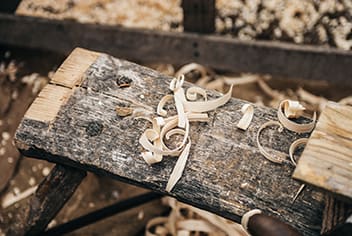 Wood shavings