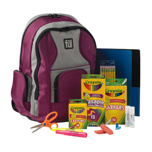 Pre-Filled Backpack (Kindergarten/Elementary)