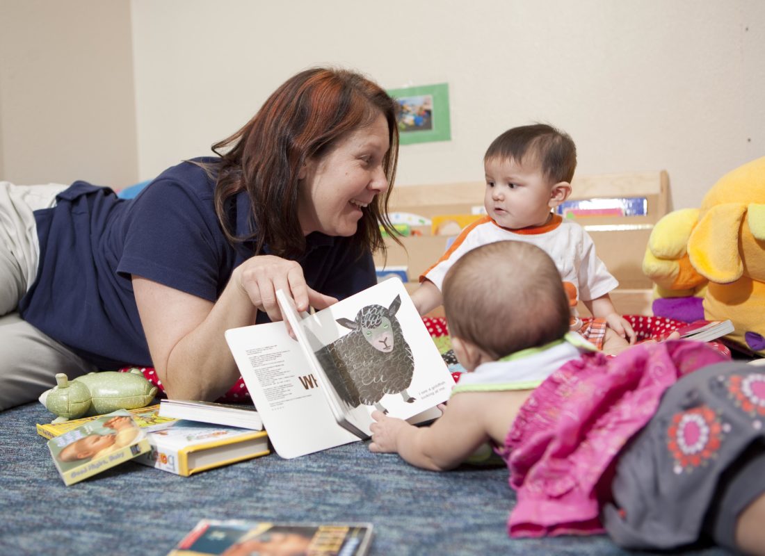 Teach reading to babies at preschool