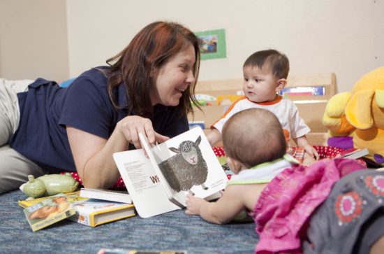 Teach reading to babies at preschool
