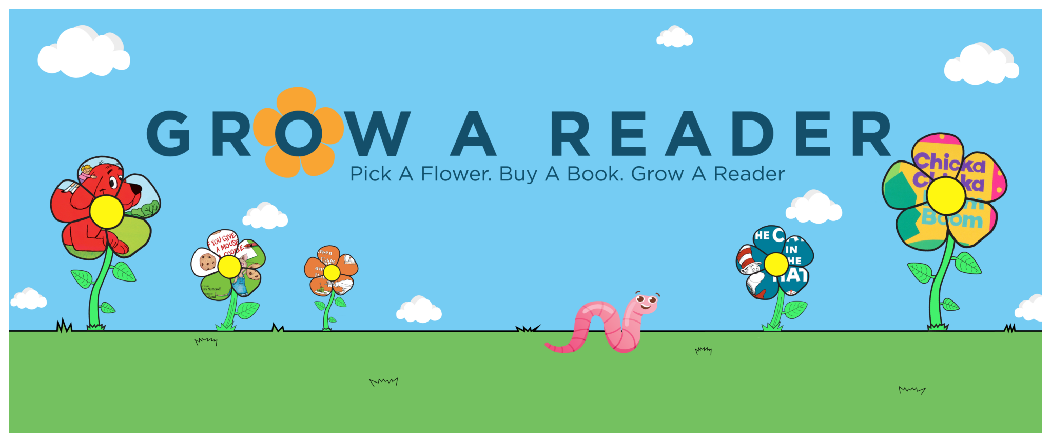 Grow A Reader Banner
