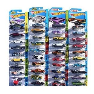 4 Hot Wheels Sets